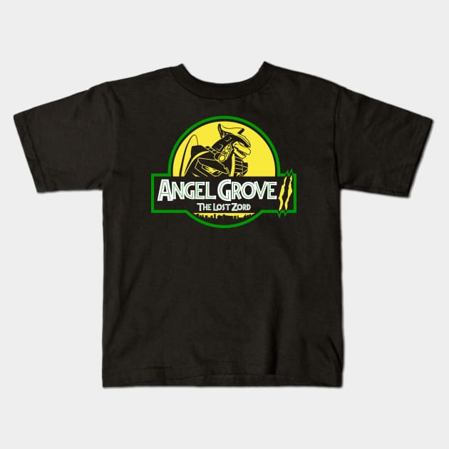 Angel Grove II: The Lost Zord Kids T-Shirt by BiggStankDogg